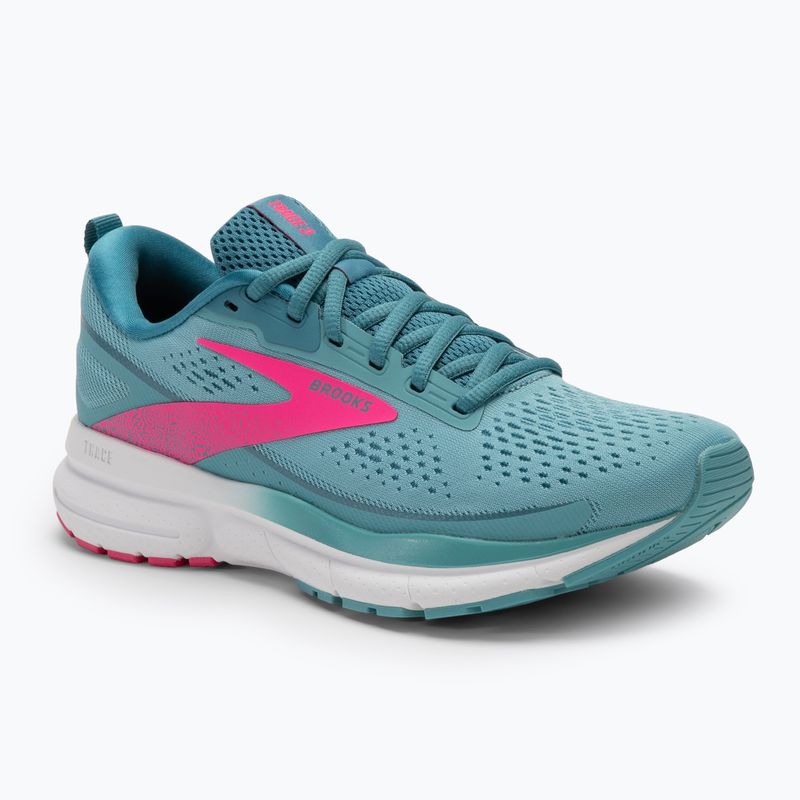 Moteriški bėgimo bateliai Brooks Trace 3 aqua/storm/pink