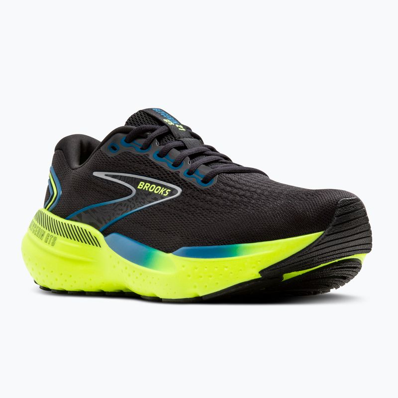 Vyriški bėgimo bateliai Brooks Glycerin GTS 21 black/blue/nightlife 8