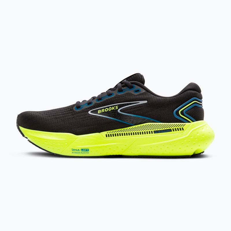 Vyriški bėgimo bateliai Brooks Glycerin GTS 21 black/blue/nightlife 10