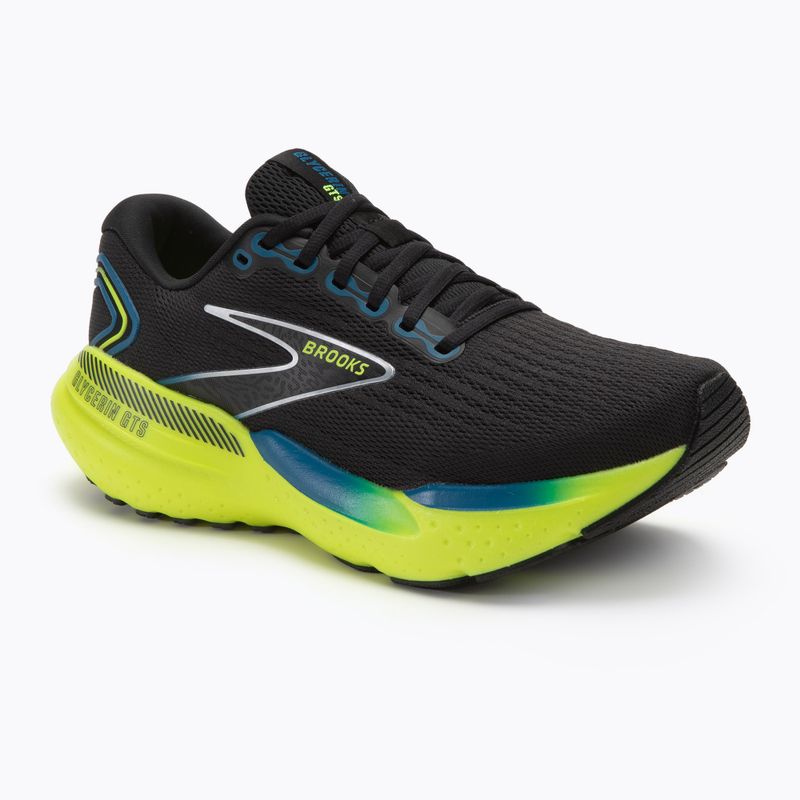 Vyriški bėgimo bateliai Brooks Glycerin GTS 21 black/blue/nightlife