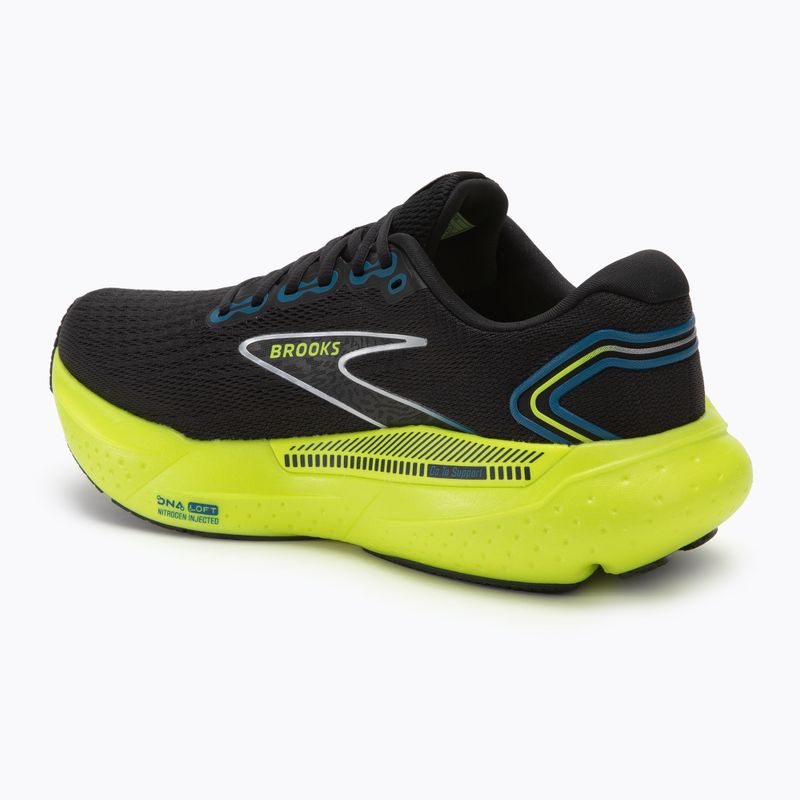 Vyriški bėgimo bateliai Brooks Glycerin GTS 21 black/blue/nightlife 3