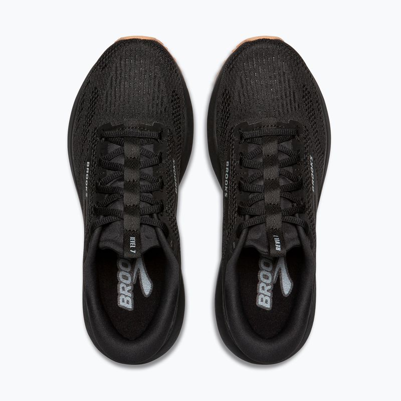 Vyriški bėgimo bateliai Brooks Revel 7 black/black 12