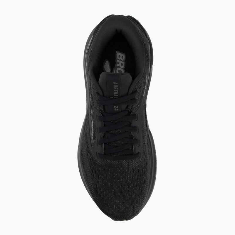 Moteriški bėgimo batai Brooks Adrenaline GTS 24 black/black/ebony 5
