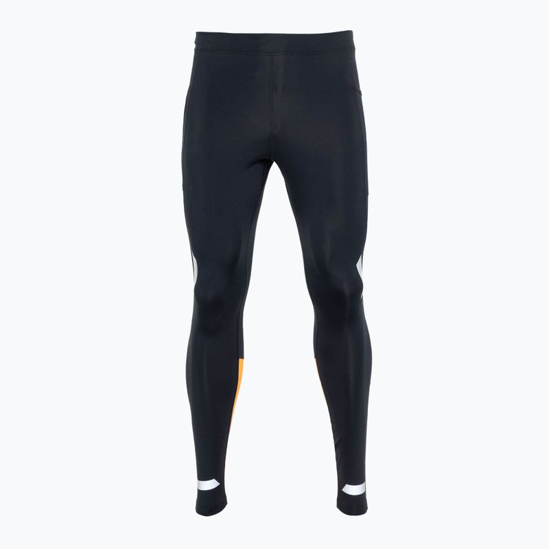 Vyriškos bėgimo tamprės Brooks Run Visible Tight 2.0 black/fluoro flash