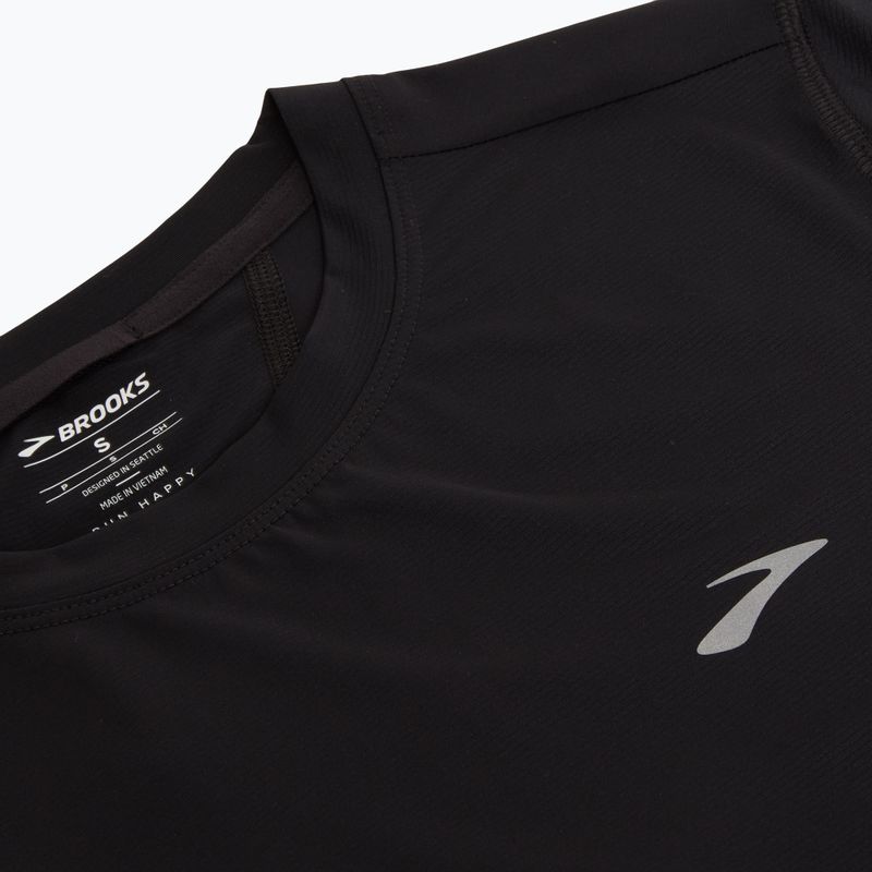 Moteriški bėgimo marškinėliai Brooks Sprint Free 3.0 black 3