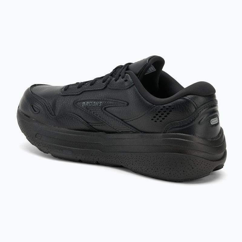 Vyriški batai Brooks Ghost Max Leather black/black 3