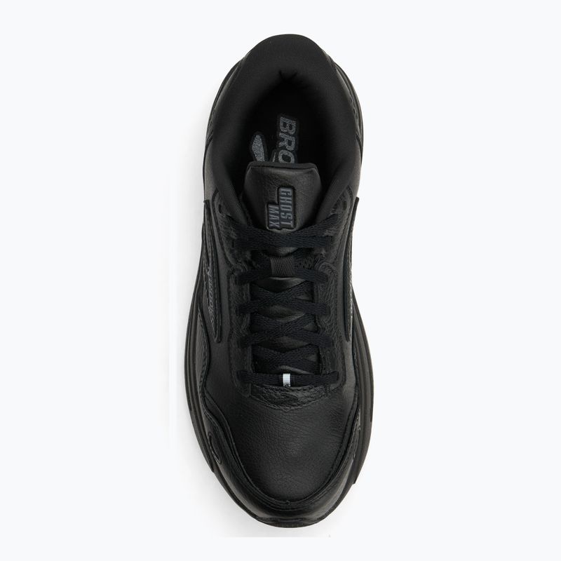 Vyriški batai Brooks Ghost Max Leather black/black 5