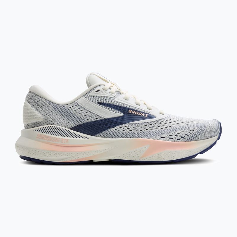 Moteriški bėgimo batai Brooks Adrenaline GTS 24 grey/blue ribbon/peach 9