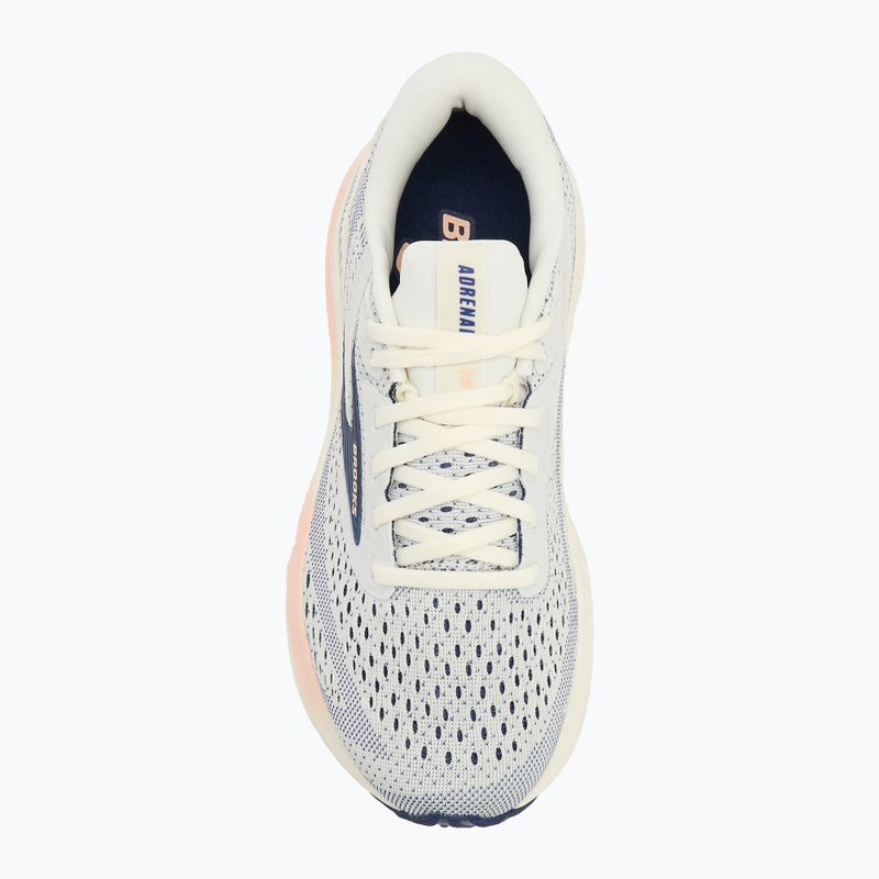 Moteriški bėgimo batai Brooks Adrenaline GTS 24 grey/blue ribbon/peach 5