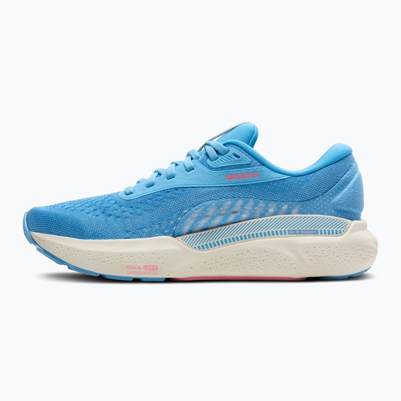 Moteriški bėgimo batai Brooks Adrenaline GTS 24 bonnie blue/grey/pink 10