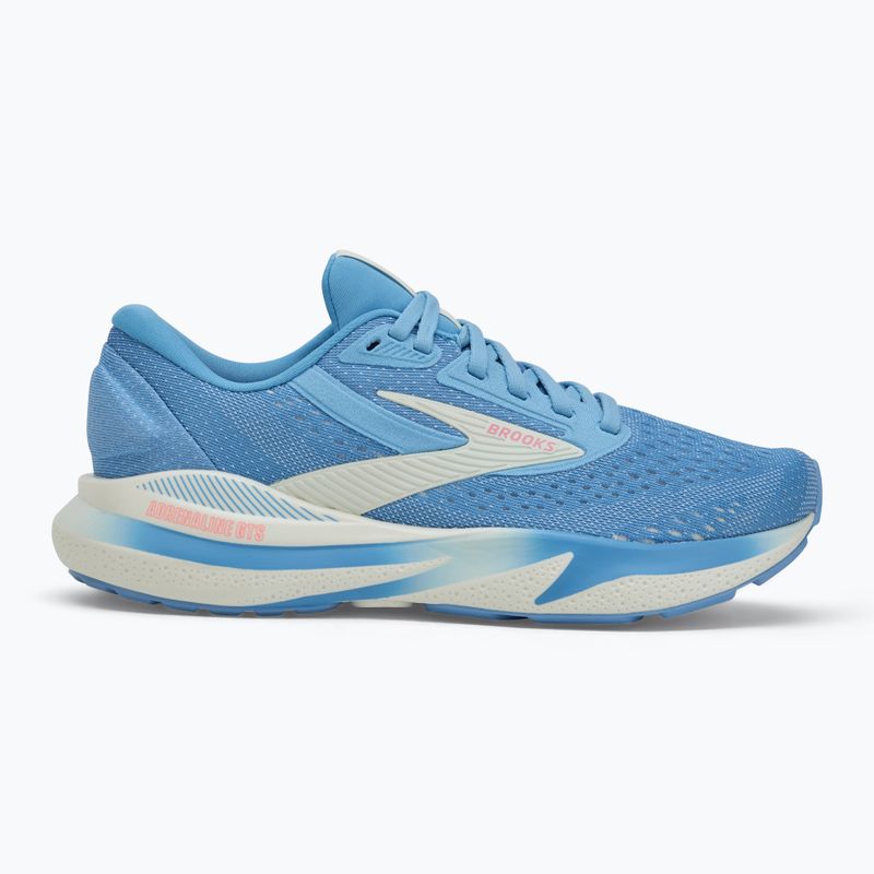 Moteriški bėgimo batai Brooks Adrenaline GTS 24 bonnie blue/grey/pink 2