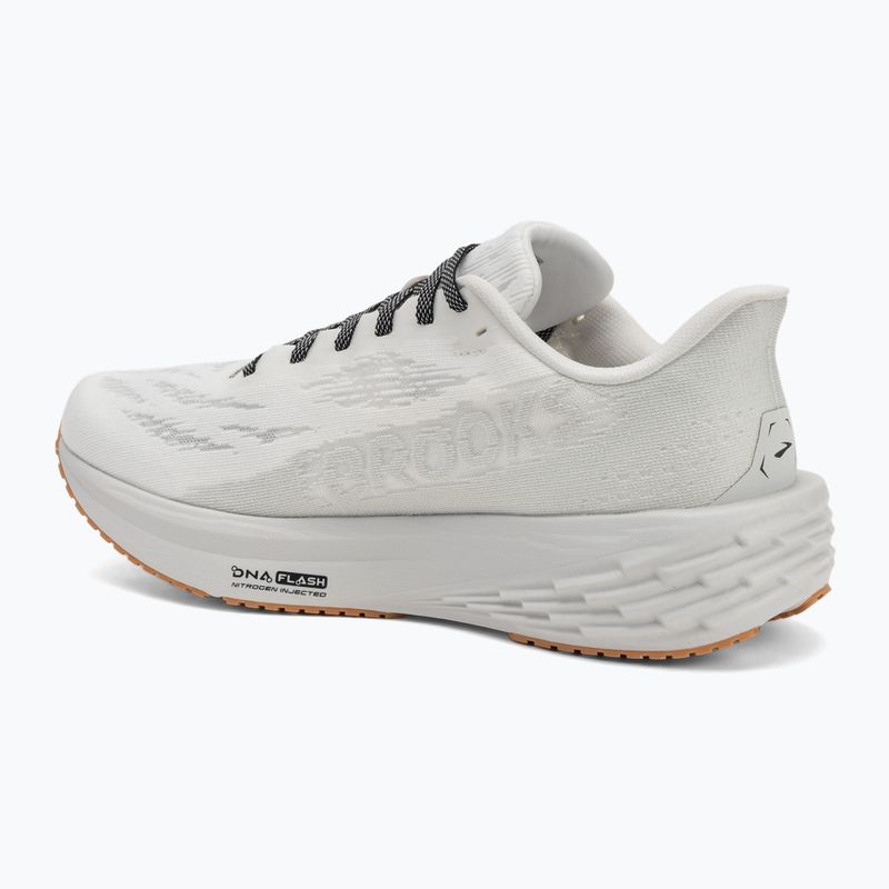 Vyriški bėgimo batai Brooks Launch 11 white/grey/black 3