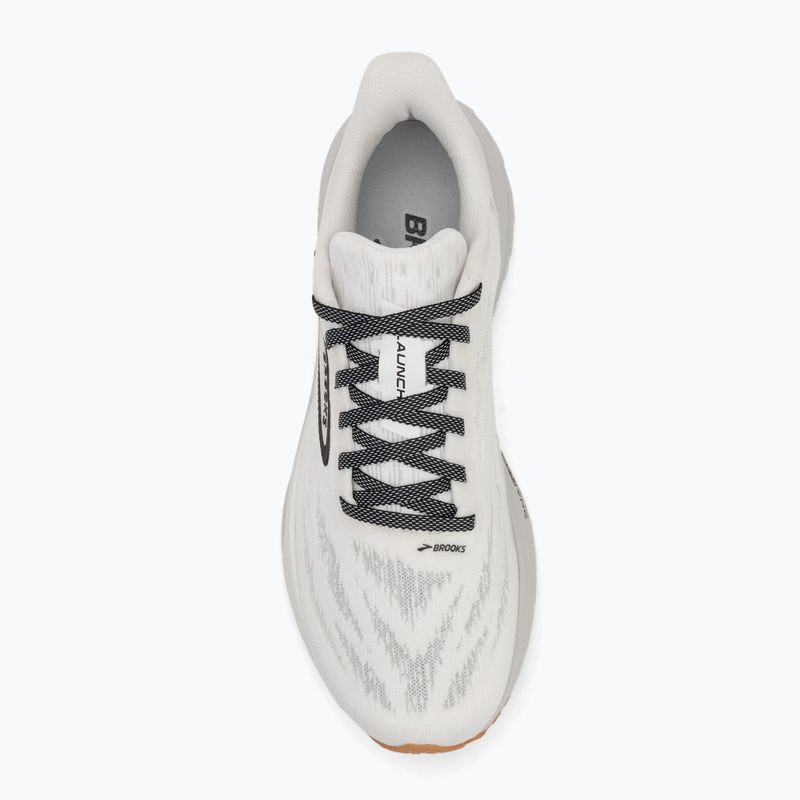 Vyriški bėgimo batai Brooks Launch 11 white/grey/black 5