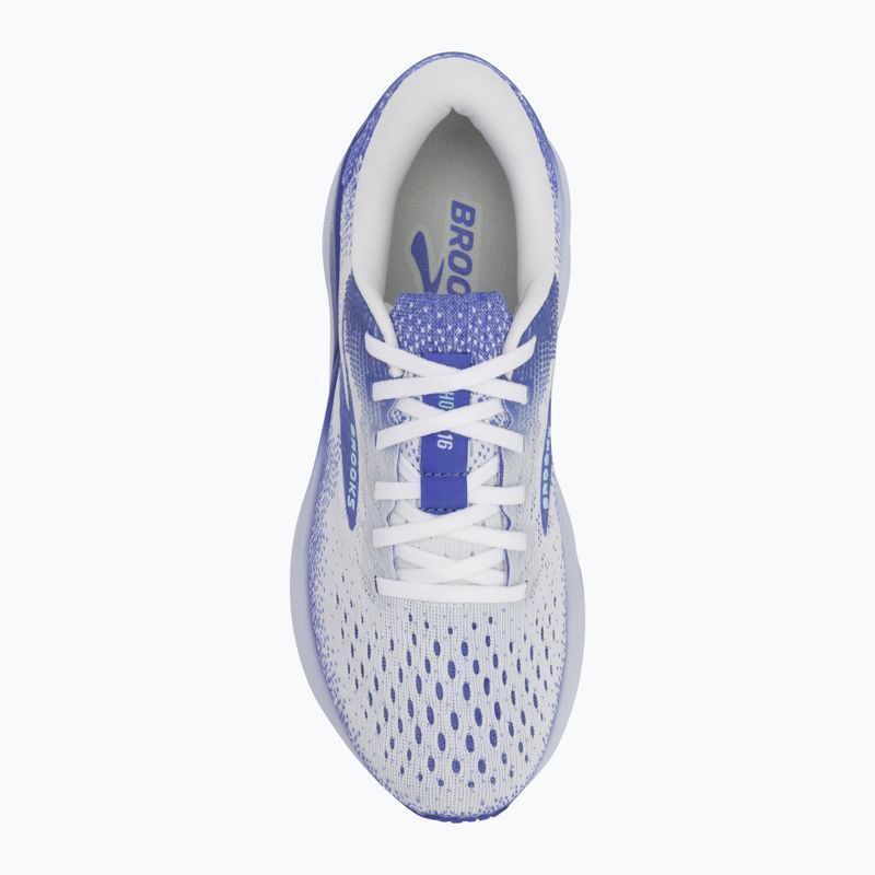 Moteriški bėgimo batai Brooks Ghost 16 white/amparo blue/limpet shell 5