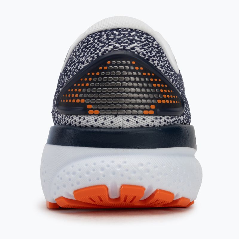 Vyriški bėgimo batai Brooks Ghost 16 white/peacoat/orange 6