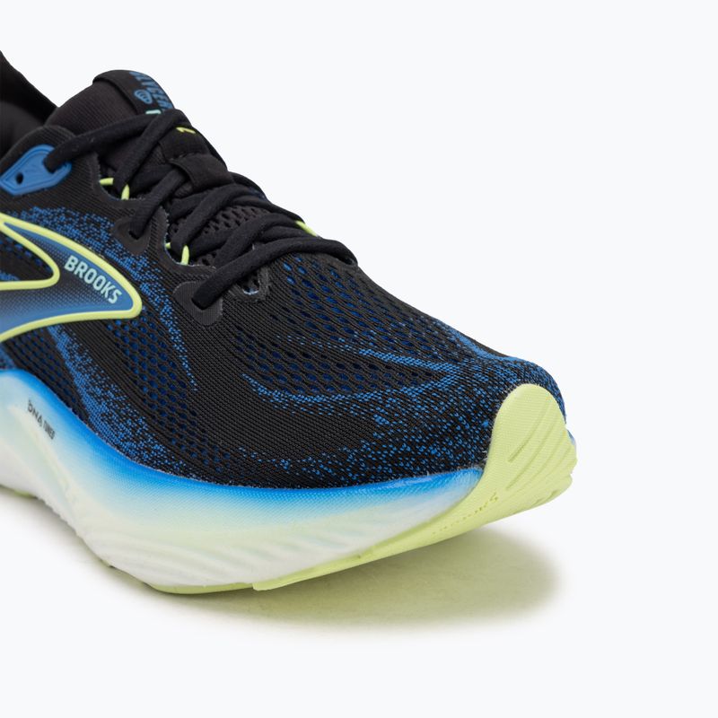 Vyriški bėgimo batai Brooks Glycerin GTS 22 black/cobalt/neo yellow 7
