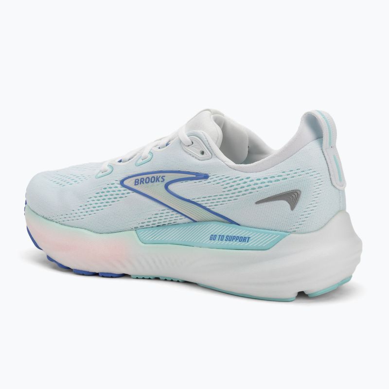 Moteriški bėgimo batai Brooks Glycerin GTS 22 white/limpet shell/amparo blue 3