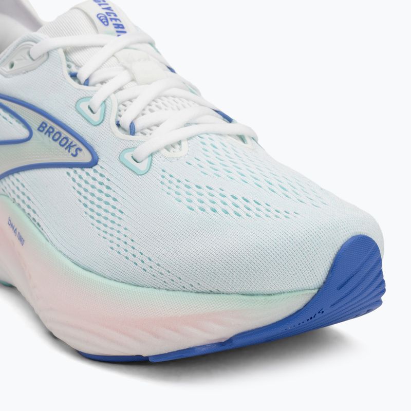 Moteriški bėgimo batai Brooks Glycerin GTS 22 white/limpet shell/amparo blue 7