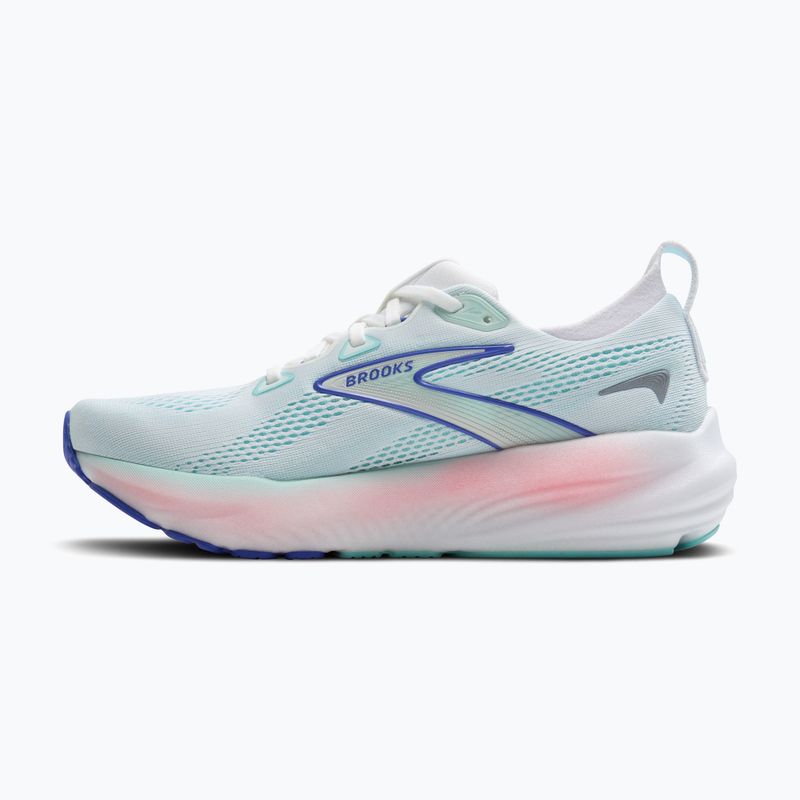 Moteriški bėgimo batai Brooks Glycerin 22 wide fit white/limpet shell/amparo blue 10