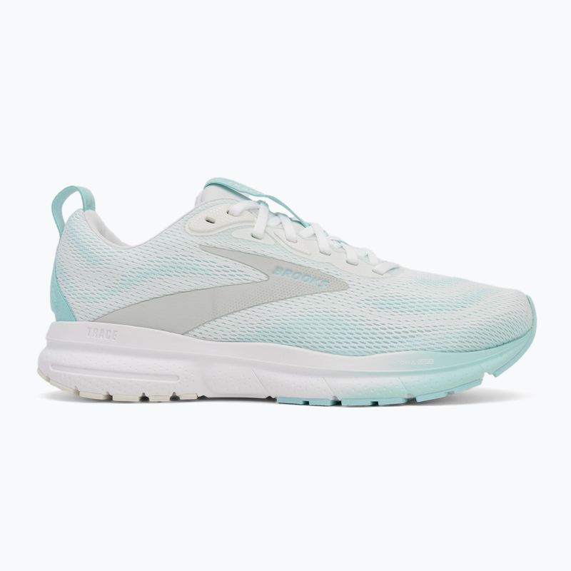 Moteriški bėgimo batai Brooks Trace 4 bright white/limpet/black 2