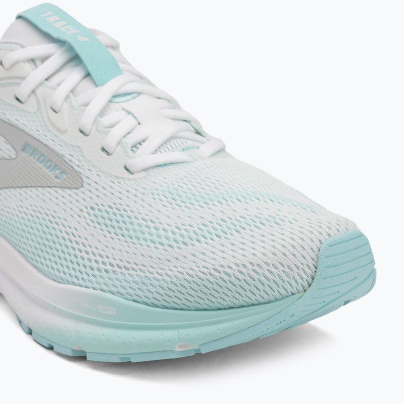 Moteriški bėgimo batai Brooks Trace 4 bright white/limpet/black 7