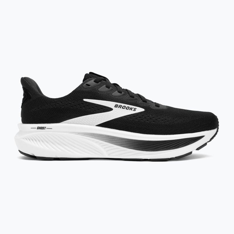 Vyriški bėgimo bateliai Brooks Ghost 17 black/grey/white 2