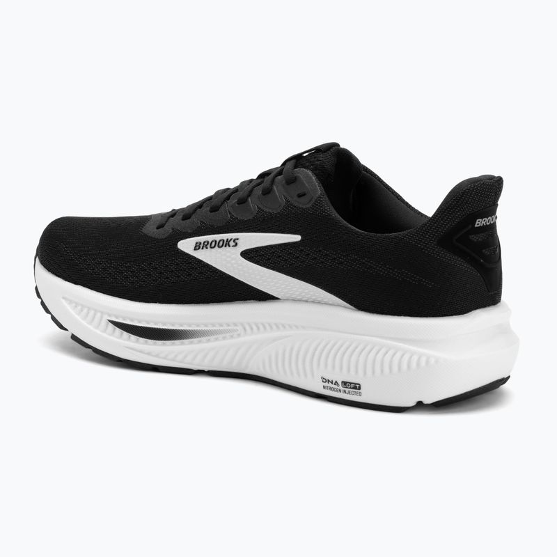 Vyriški bėgimo bateliai Brooks Ghost 17 black/grey/white 3