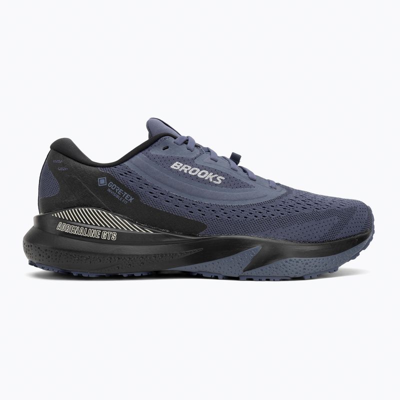 Vyriški bėgimo batai Brooks Adrenaline GTS 24 GTX black/nighthadow/coconut 2