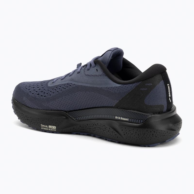 Vyriški bėgimo batai Brooks Adrenaline GTS 24 GTX black/nighthadow/coconut 3