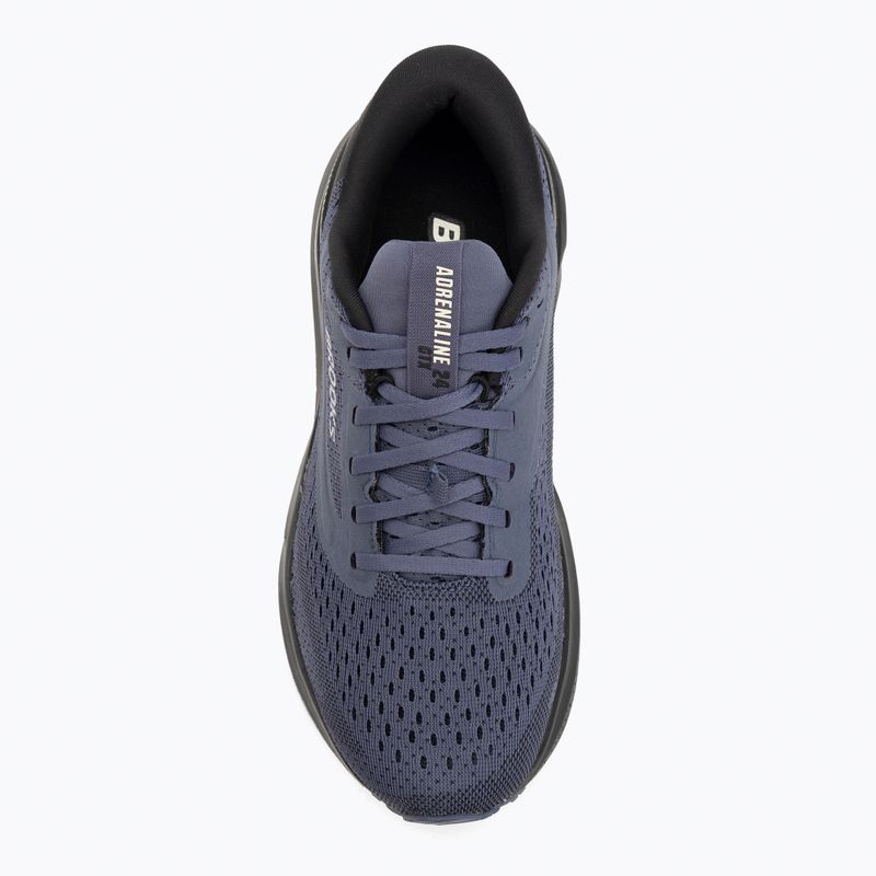 Moteriški bėgimo batai Brooks Adrenaline GTS 24 GTX black/night shadow/coconut 5