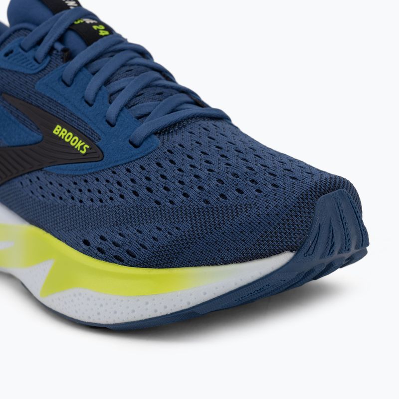 Vyriški bėgimo batai  Brooks Adrenaline GTS 24 navy peony/black/acid lime 7