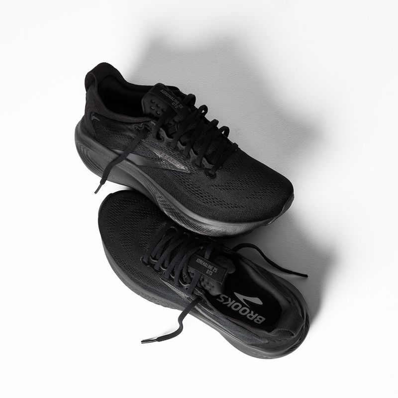 Moteriški bėgimo batai Brooks Adrenaline GTS 25 black/black/ebony 8