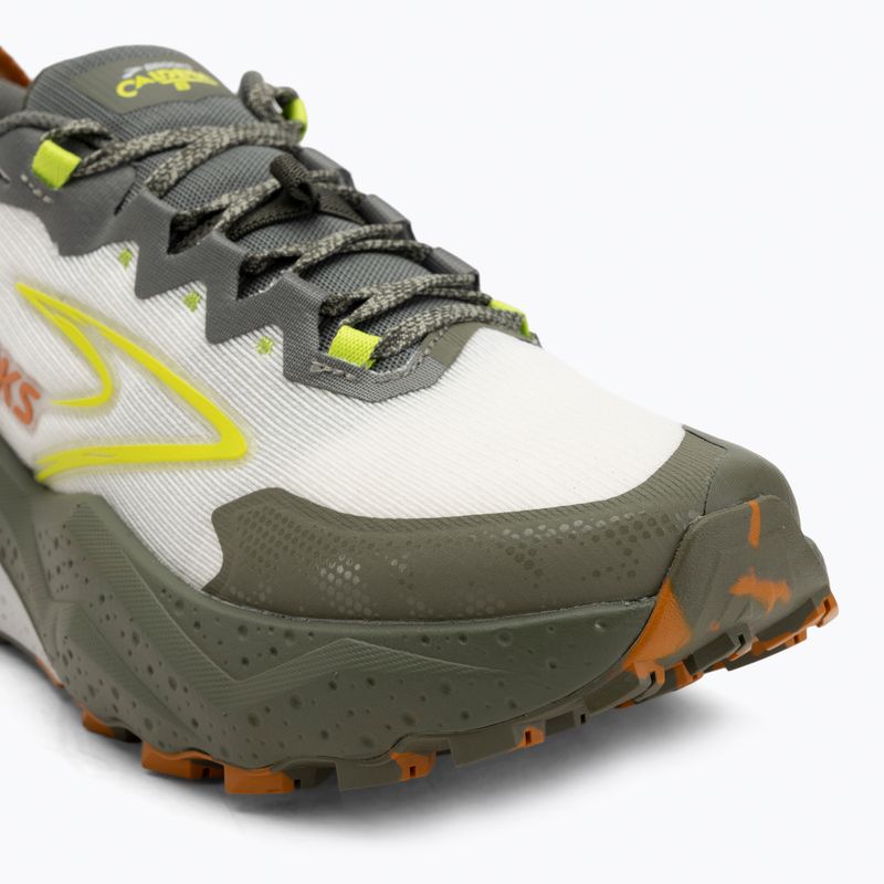Vyriški bėgimo bateliai Brooks Caldera 8 dusty olive/lime/oyster 7