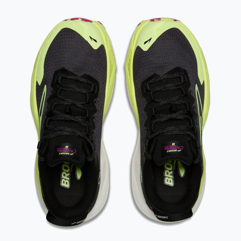 Moteriški bėgimo bateliai Brooks Caldera 8 grey/black/lime 8