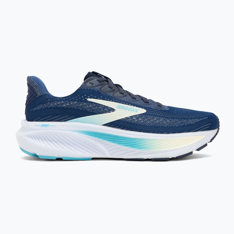 Moteriški bėgimo bateliai Brooks Ghost 17 navy/green/turquoise 2