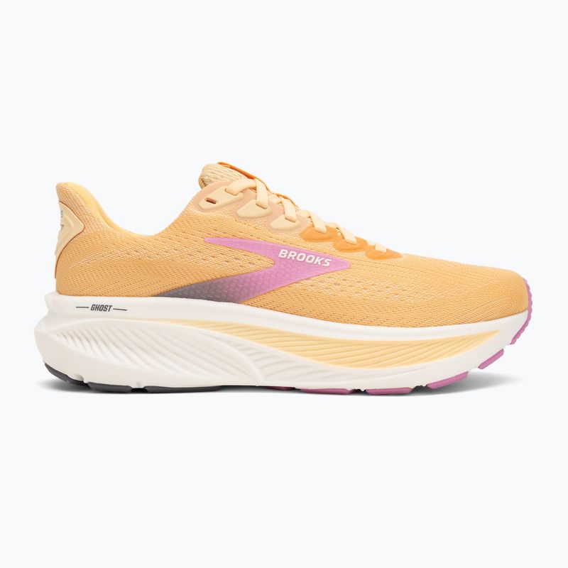 Moteriški bėgimo bateliai Brooks Ghost 17 apricot/grey/pink 2