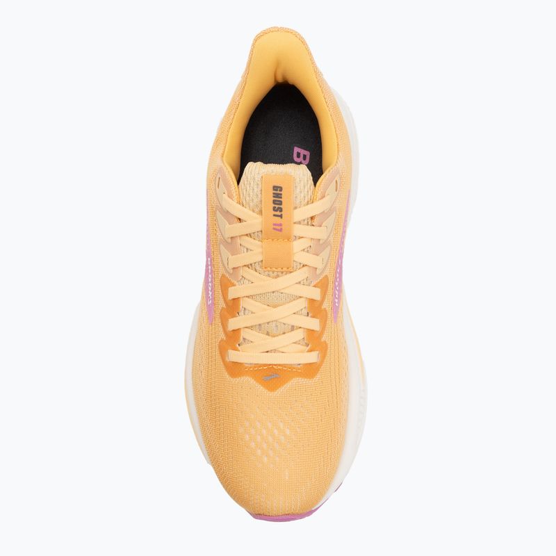 Moteriški bėgimo bateliai Brooks Ghost 17 apricot/grey/pink 5