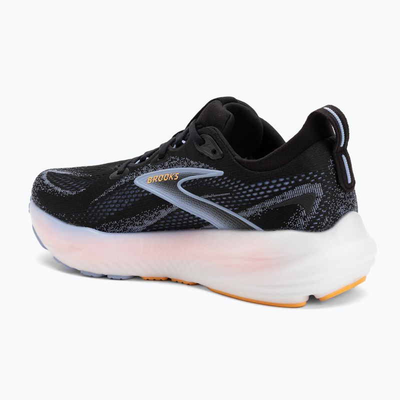 Moteriški bėgimo bateliai Brooks Glycerin 22 black/blue heron/orange 3