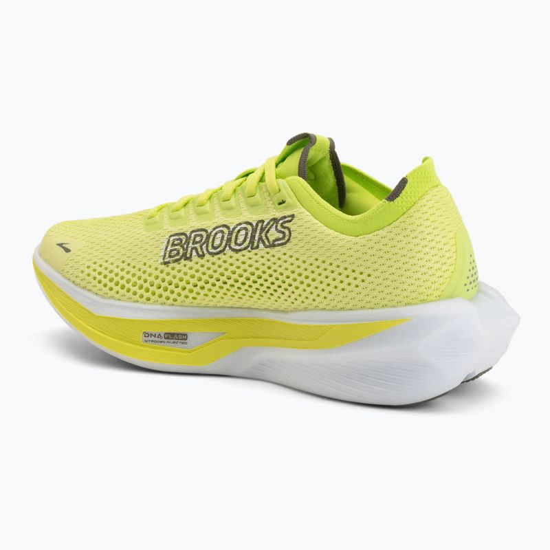 Vyriški bėgimo batai Brooks Hyperion 3 sunny lime/olive/white 3