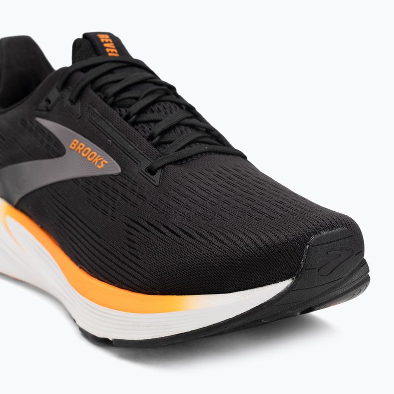 Vyriški bėgimo batai Brooks Revel 8 black/excalibur/orange 7