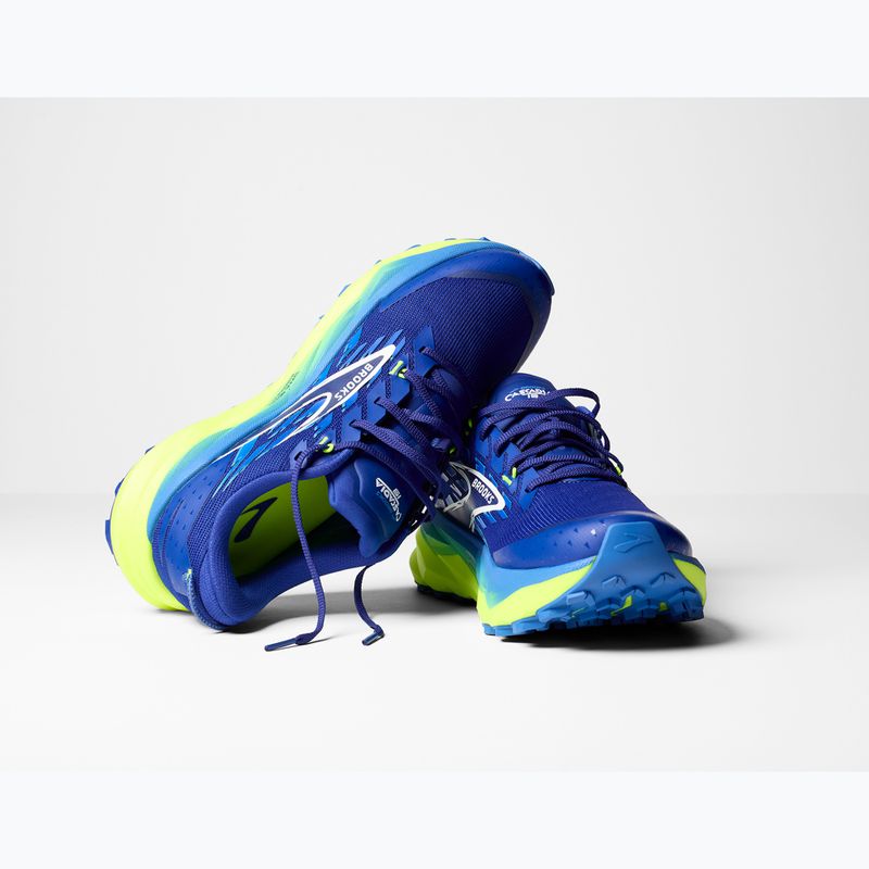 Vyriški bėgimo batai Brooks Cascadia 19 surf the web/nightlife/white 8