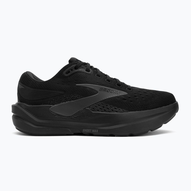 Vyriški bėgimo bateliai Brooks Ghost Max 3 black/black/ebony 2