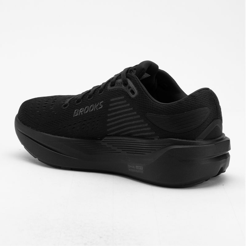 Vyriški bėgimo bateliai Brooks Ghost Max 3 black/black/ebony 3