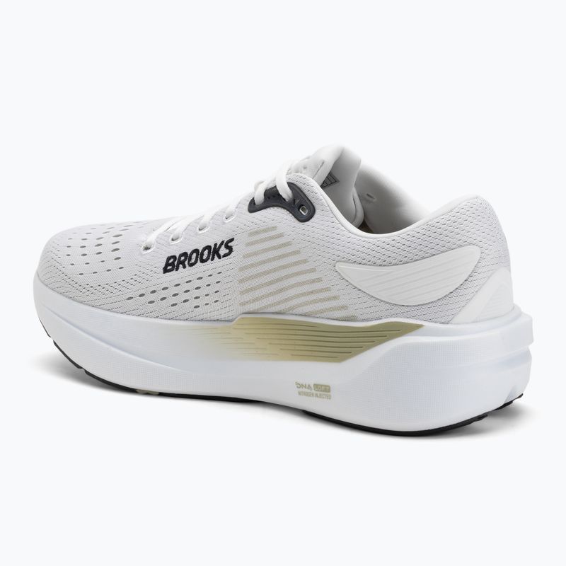 Vyriški bėgimo batai Brooks Ghost Max 3 bright white/tea/black 3