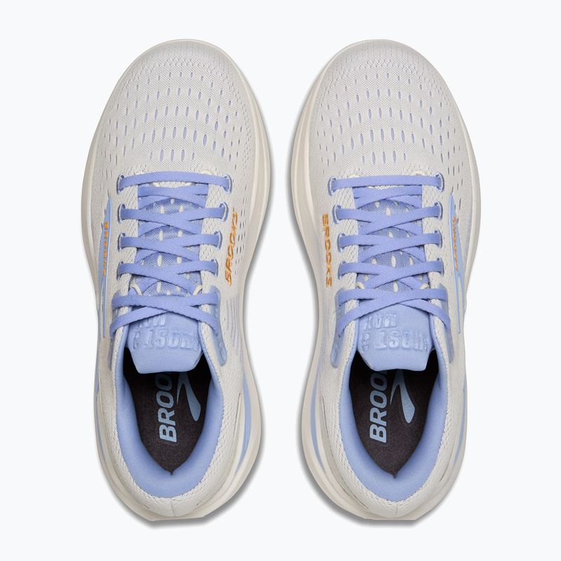 Moteriški bėgimo bateliai Brooks Ghost Max 3 coconut/blue heron/orange 8