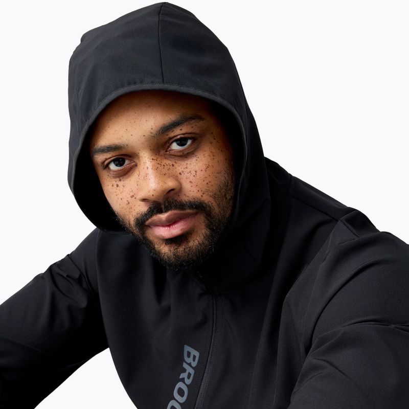 Vyriška bėgimo striukė Brooks Canopy Jacket black 3