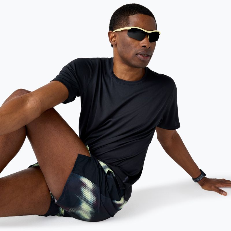 Vyriški bėgimo šortai Brooks Dash Printed euphoryc black 4