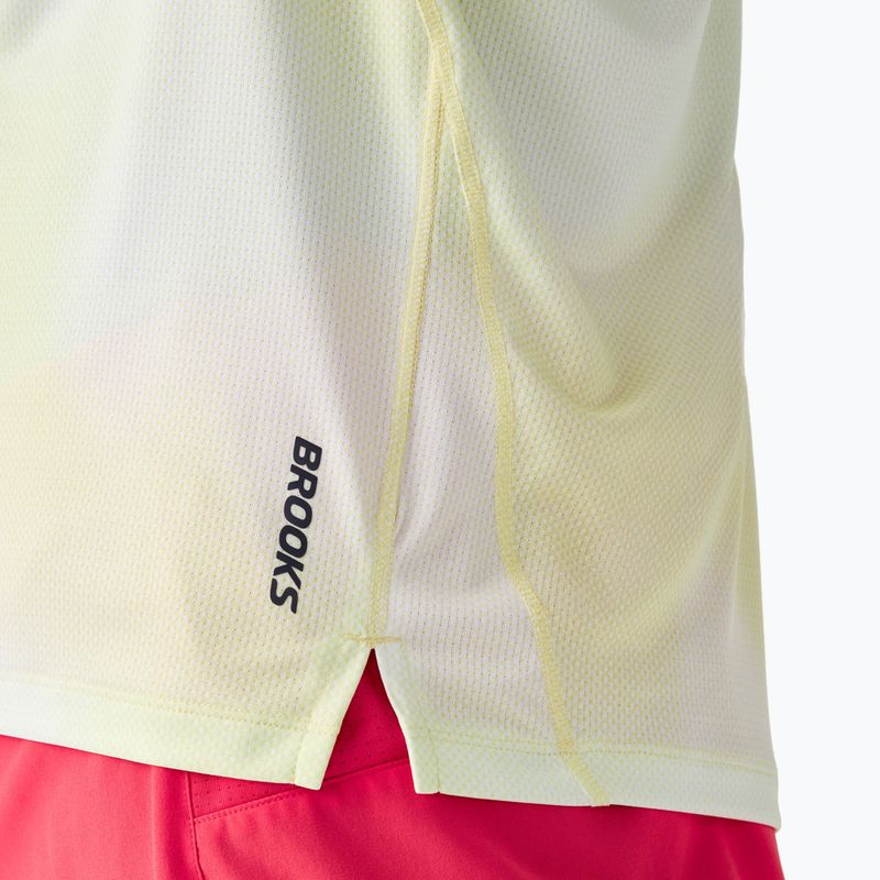 Vyriški bėgimo marškinėliai Brooks Dash Singlet Printed Sleeveless euphoryc luminary 3