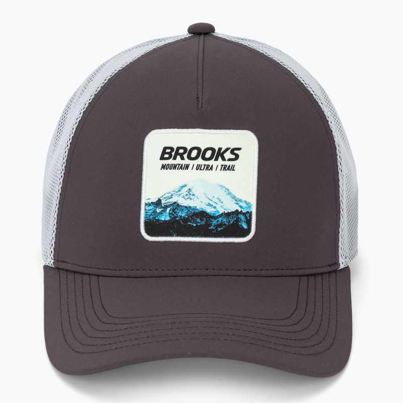 Kepurė su snapeliu Brooks Surge Trucker dark russet/white/atomic blue 2