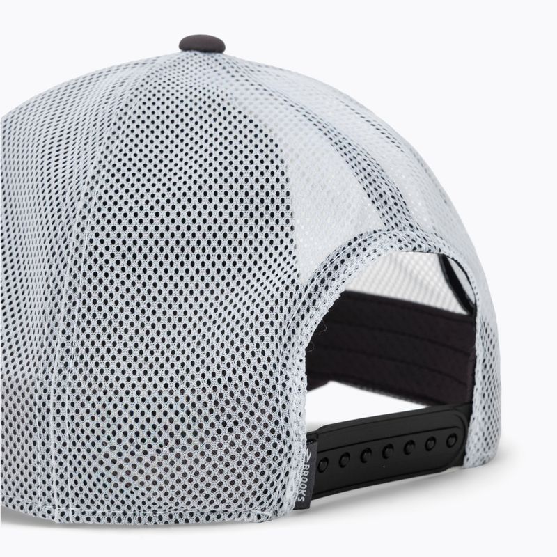 Kepurė su snapeliu Brooks Surge Trucker dark russet/white/atomic blue 4